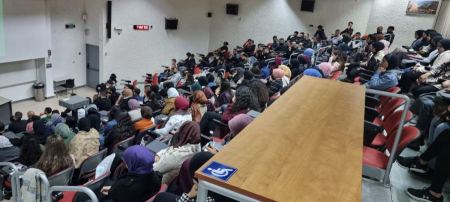 كتلة القلم تنظّم أمسية ثقافيّة ضخمة في جامعة بئر السبع